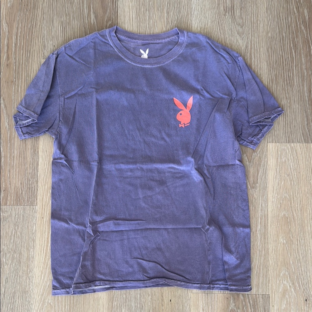 Playboy Men’s Purple T-Shirt - Urban Outfitters - Medium